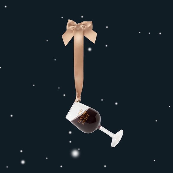 NEW Taylor Swift Evermore “That Ain’t My Merlot” Ornament - Picture 7 of 8